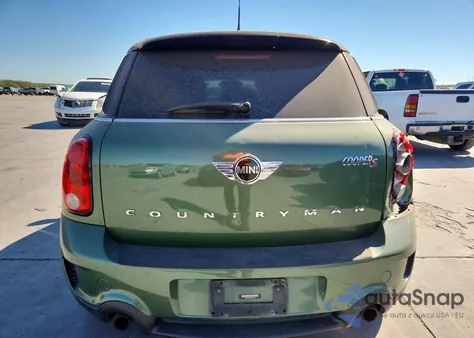 2016 Mini Cooper S Countryman из США, поврежденный, VIN WMWZC3C55GWT08647